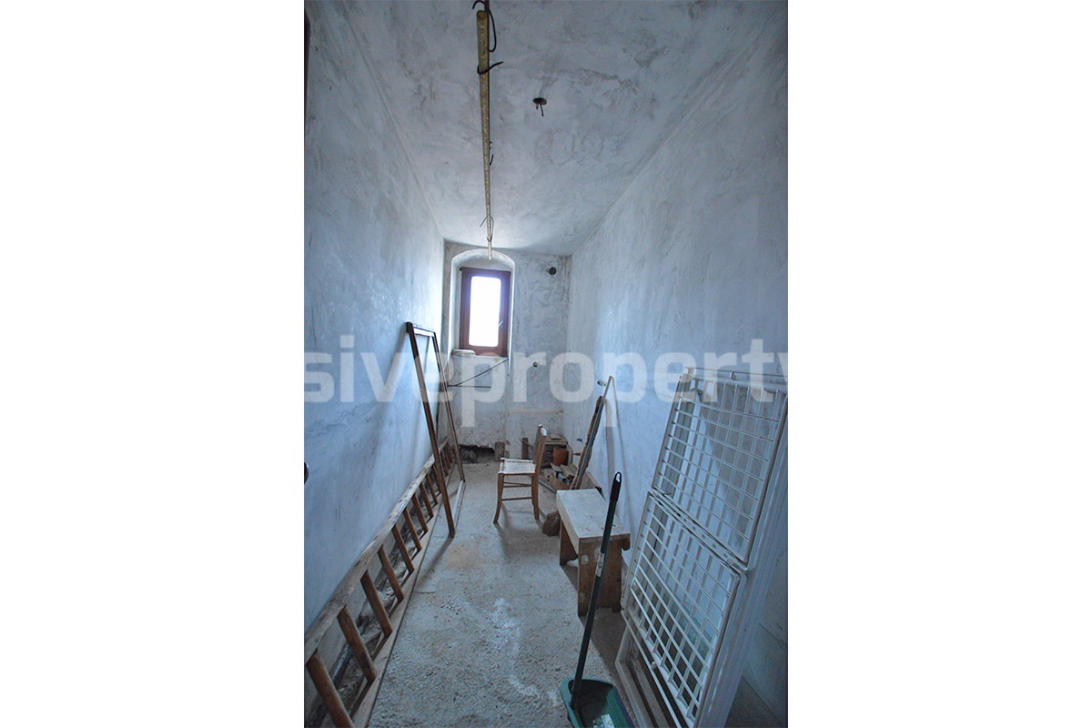 Historic Palace with Four Bedrooms - Four Bathrooms for Sale in Palata in Molise - Panoramic Views - Near the Adriatic Sea