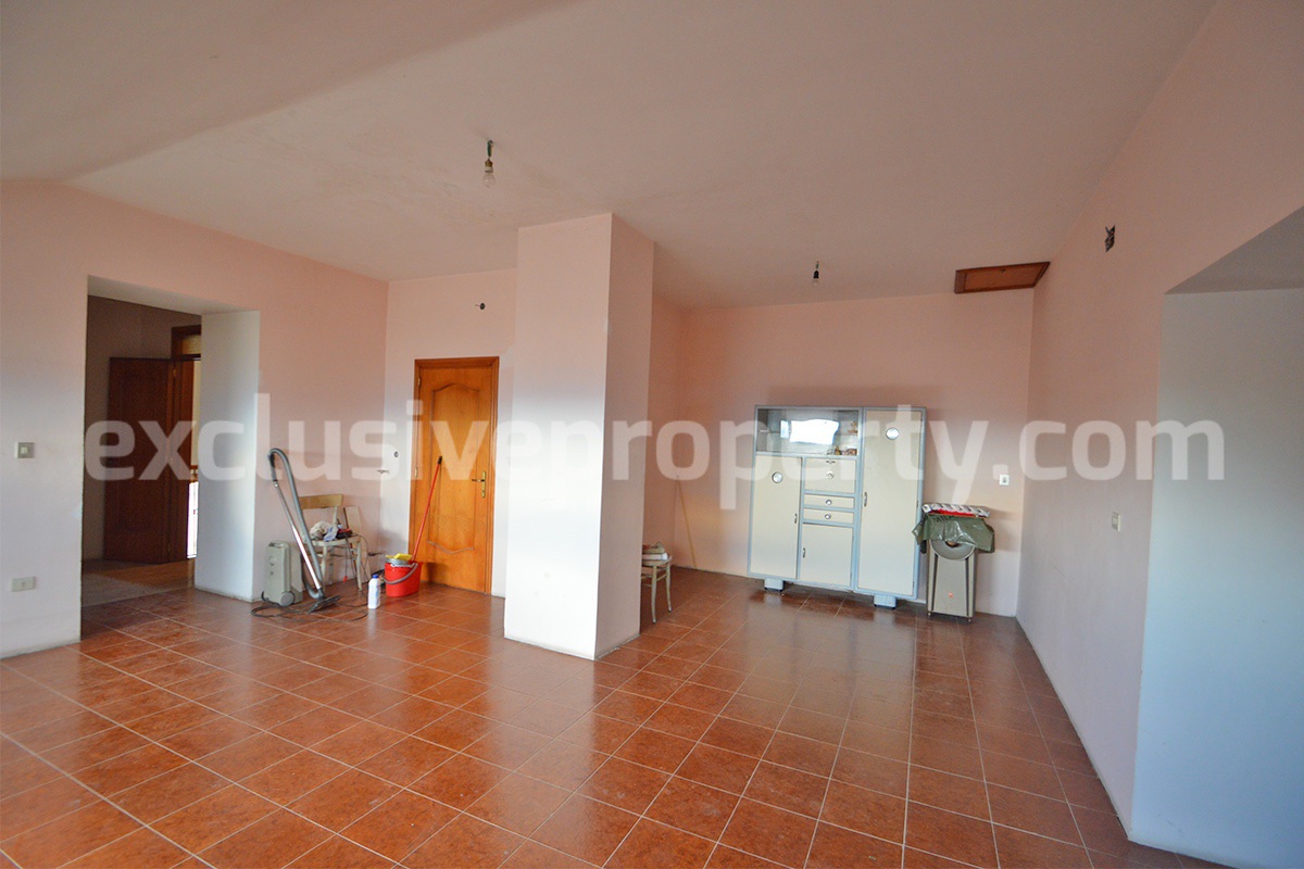 Historic Palace with Four Bedrooms - Four Bathrooms for Sale in Palata in Molise - Panoramic Views - Near the Adriatic Sea