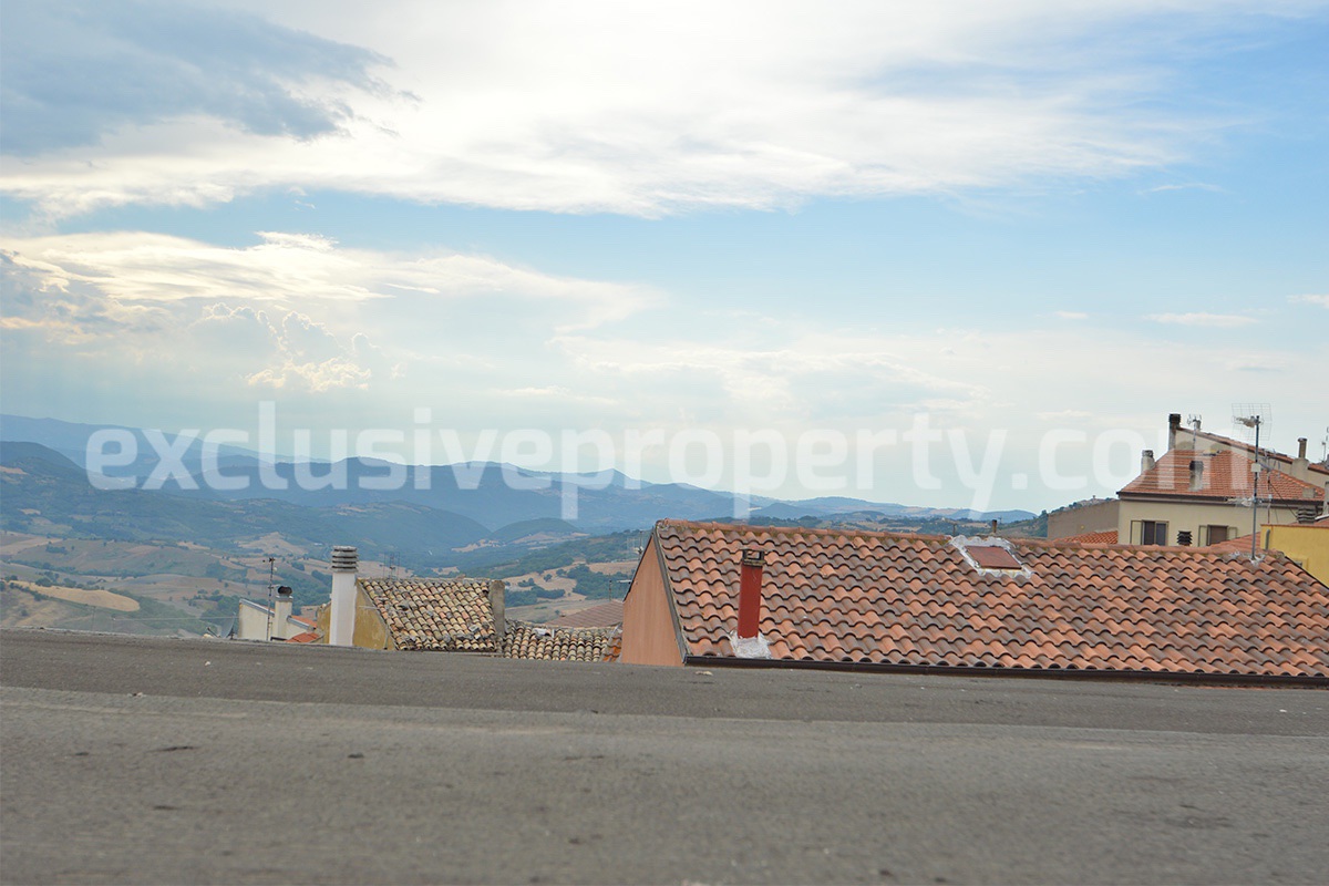 Historic Palace with Four Bedrooms - Four Bathrooms for Sale in Palata in Molise - Panoramic Views - Near the Adriatic Sea