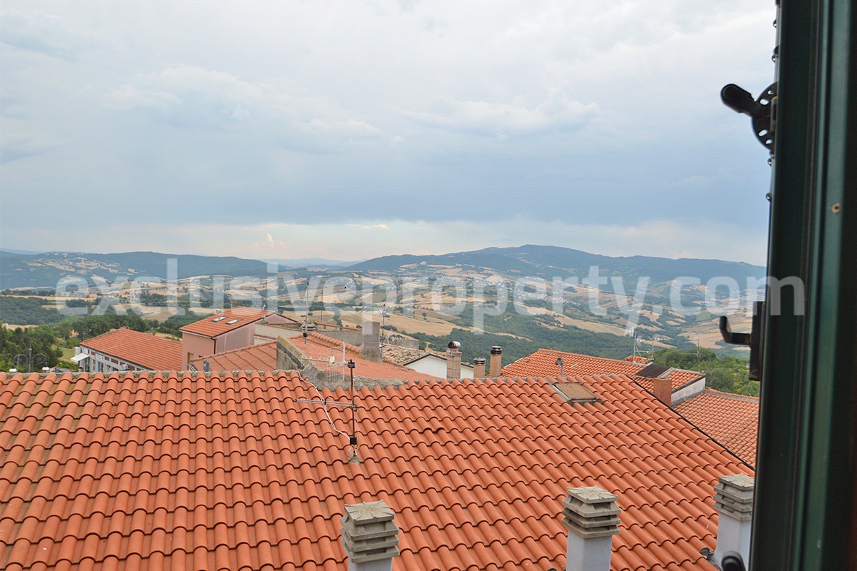 Historic Palace with Four Bedrooms - Four Bathrooms for Sale in Palata in Molise - Panoramic Views - Near the Adriatic Sea