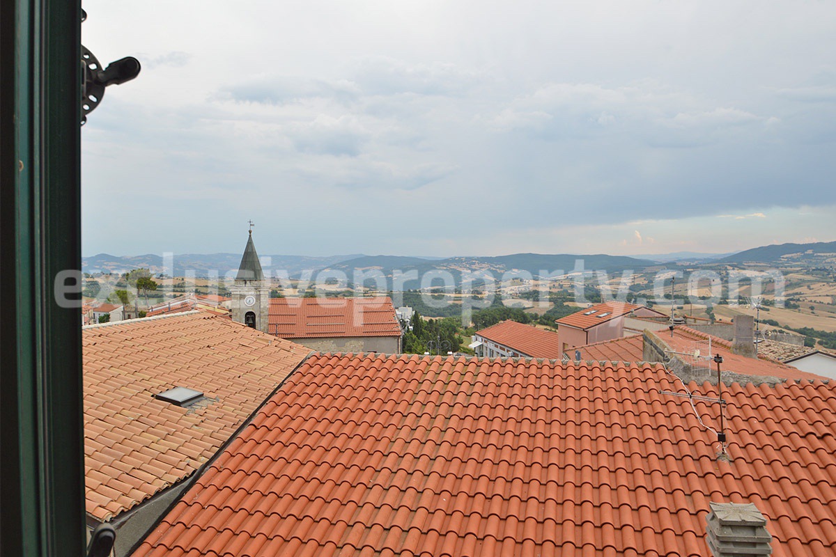 Historic Palace with Four Bedrooms - Four Bathrooms for Sale in Palata in Molise - Panoramic Views - Near the Adriatic Sea