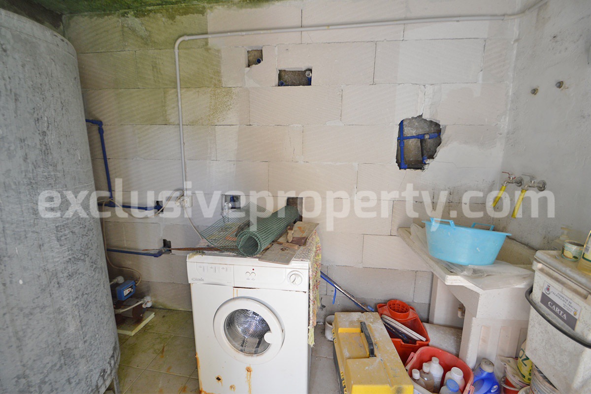 Cheap House for Sale in Italy - Affordable Property in Abruzzo with Terrace and Panoramic Views