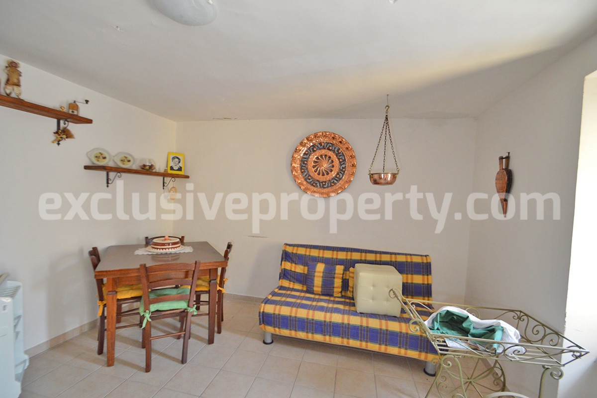 Cheap House for Sale in Italy - Affordable Property in Abruzzo with Terrace and Panoramic Views