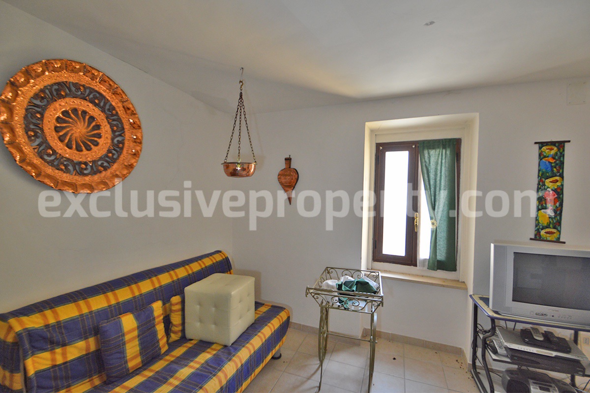 Cheap House for Sale in Italy - Affordable Property in Abruzzo with Terrace and Panoramic Views
