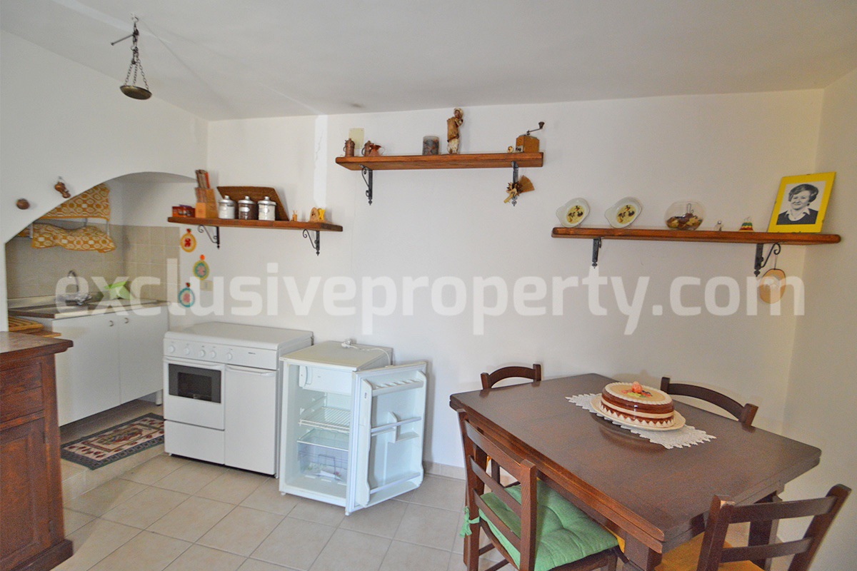 Cheap House for Sale in Italy - Affordable Property in Abruzzo with Terrace and Panoramic Views