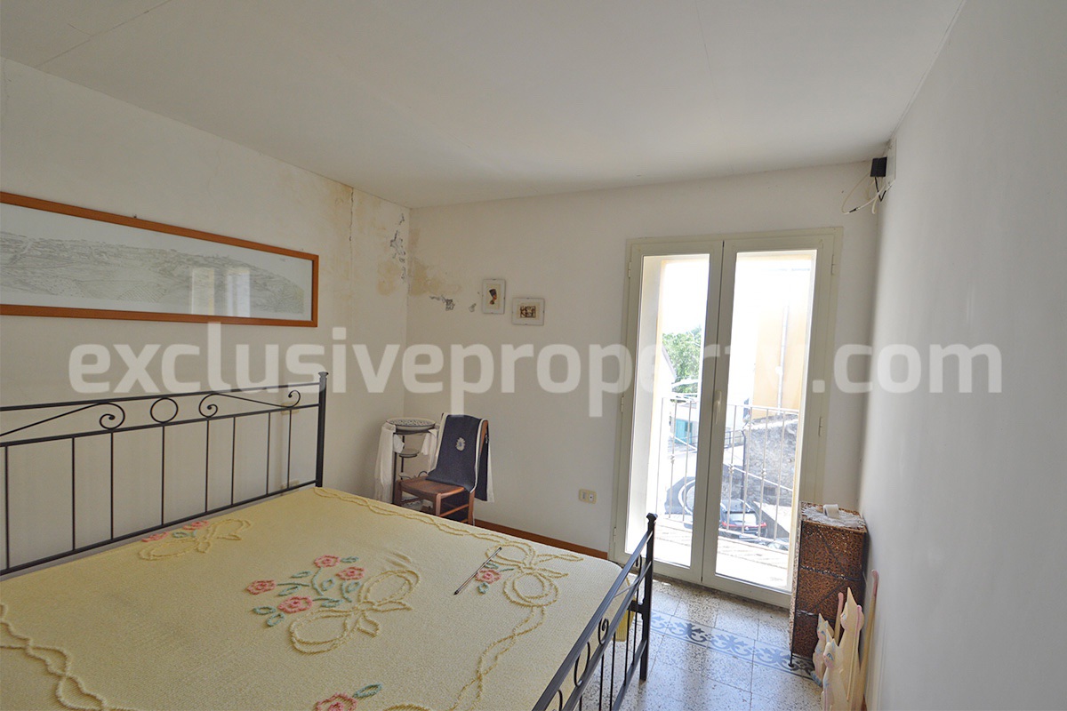 Cheap House for Sale in Italy - Affordable Property in Abruzzo with Terrace and Panoramic Views