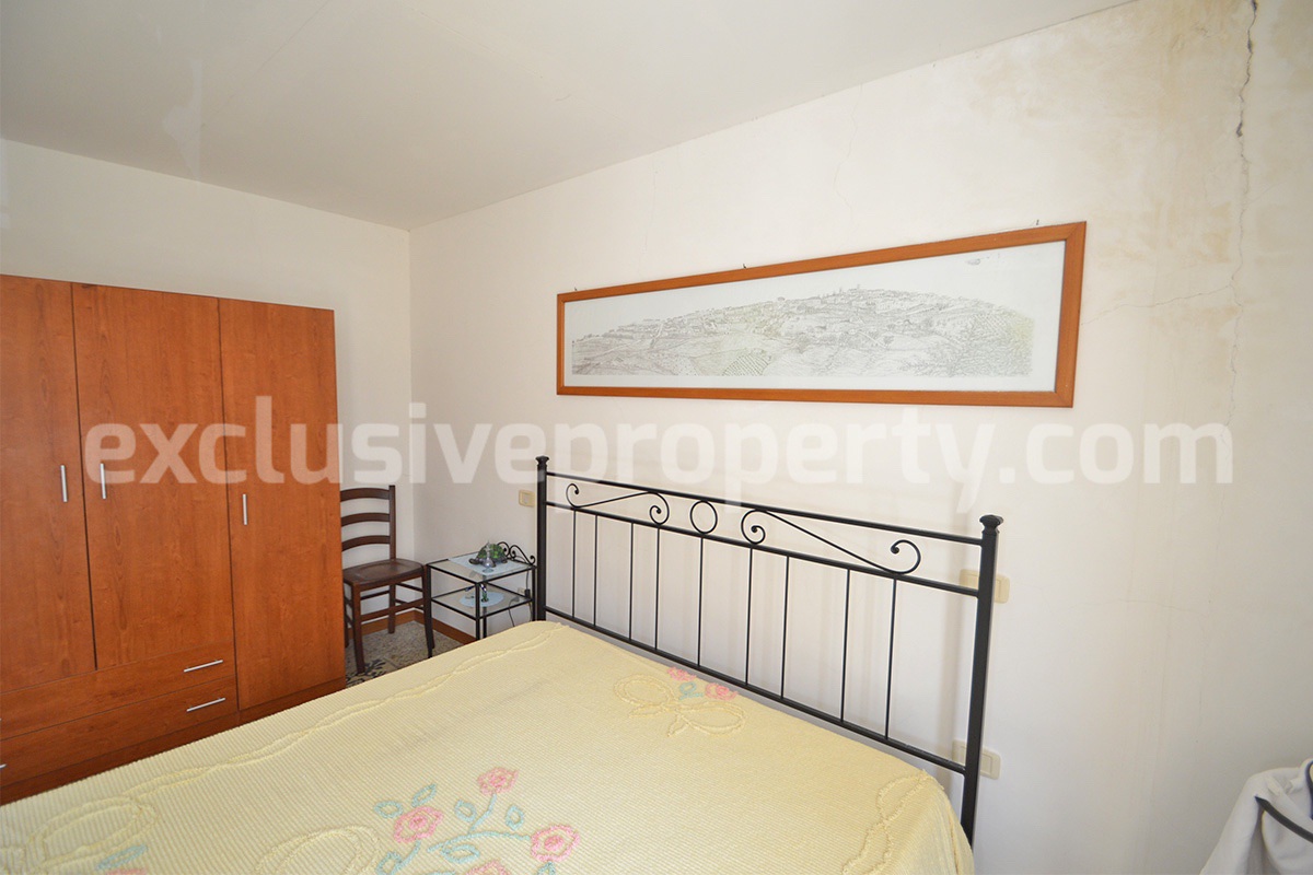 Cheap House for Sale in Italy - Affordable Property in Abruzzo with Terrace and Panoramic Views
