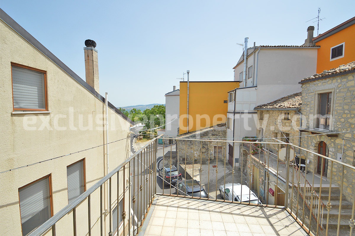 Cheap House for Sale in Italy - Affordable Property in Abruzzo with Terrace and Panoramic Views