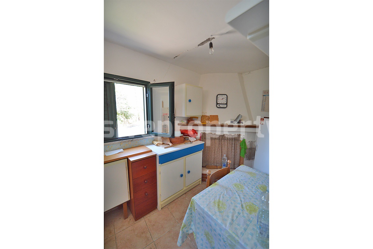 House for Sale in Italy - Charming Habitable Molise Townhouse with Terrace - Views and Great Price