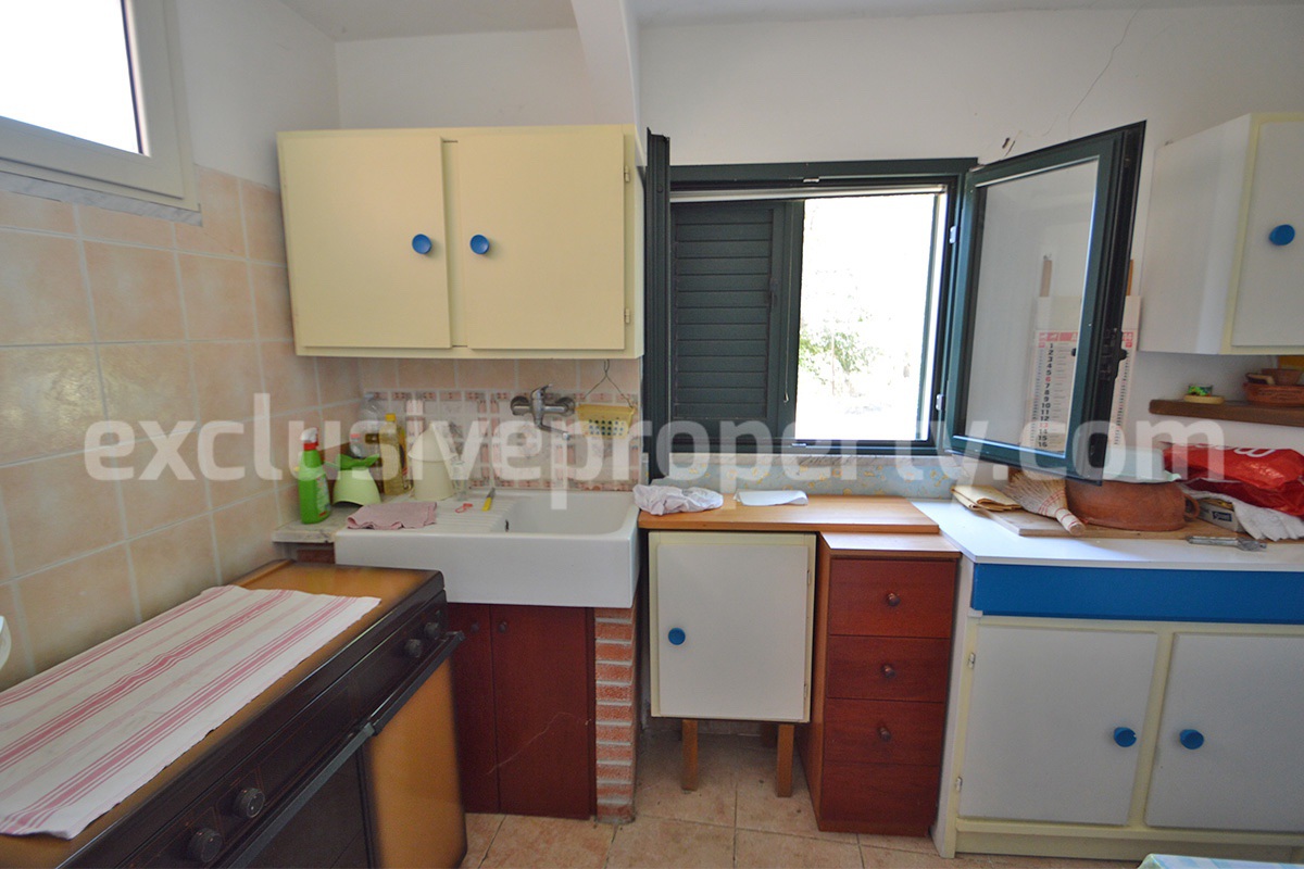 House for Sale in Italy - Charming Habitable Molise Townhouse with Terrace - Views and Great Price