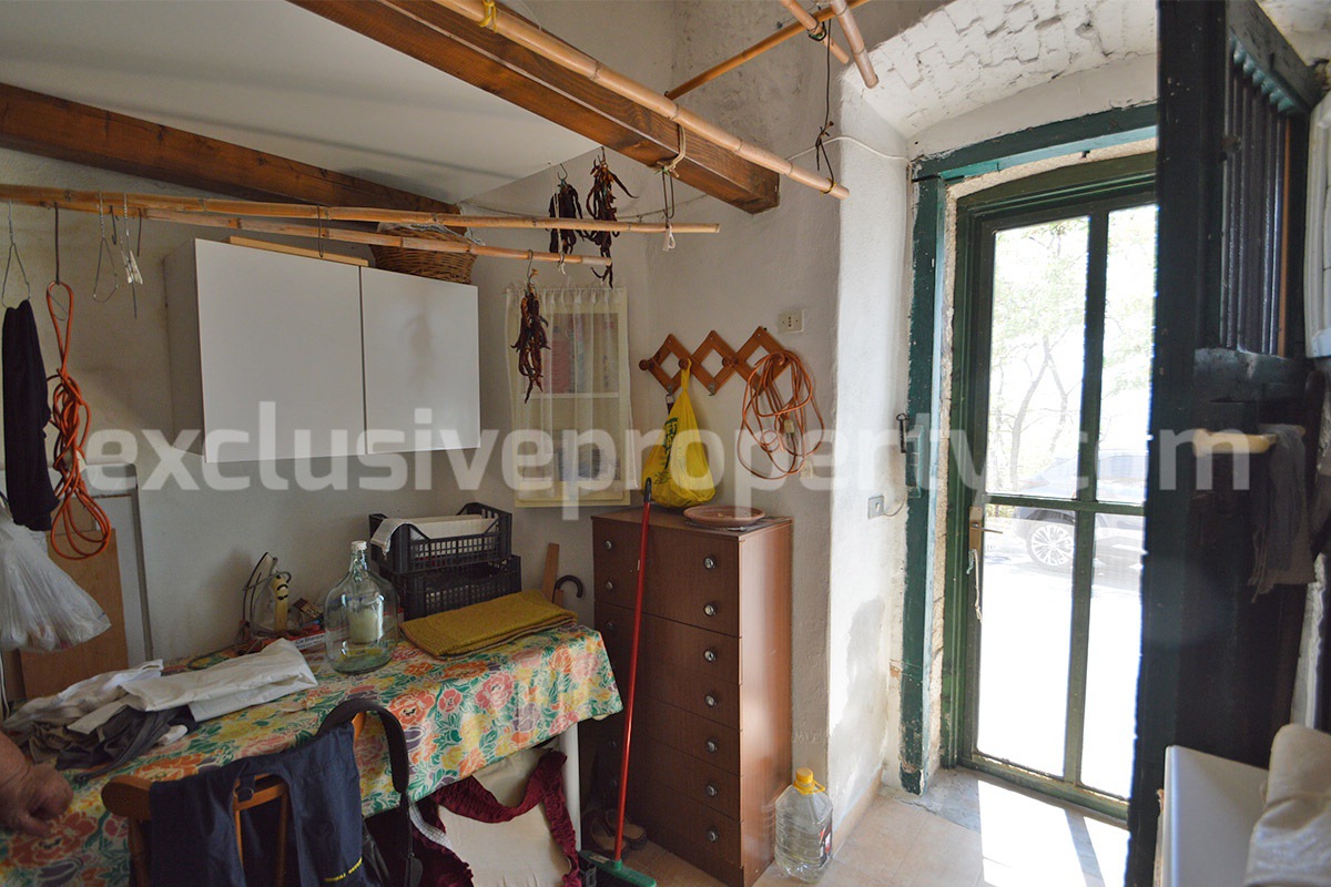 House for Sale in Italy - Charming Habitable Molise Townhouse with Terrace - Views and Great Price
