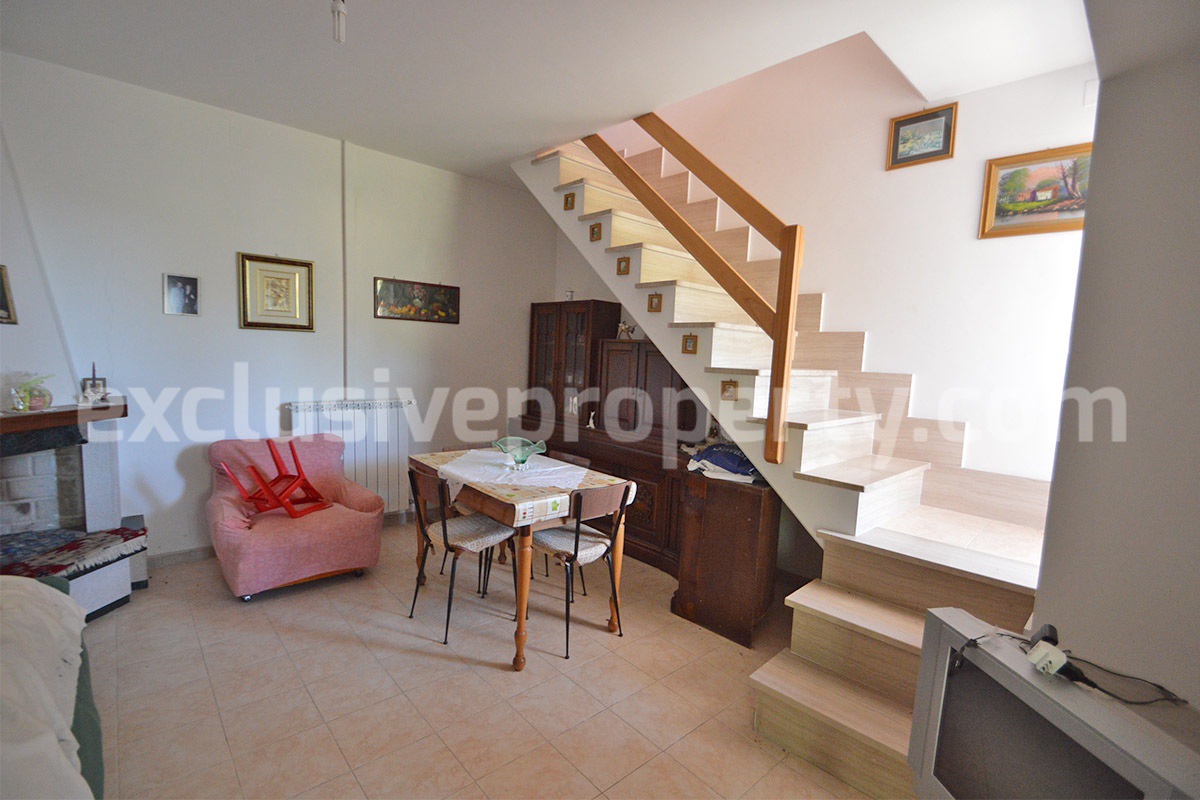 House for Sale in Italy - Charming Habitable Molise Townhouse with Terrace - Views and Great Price