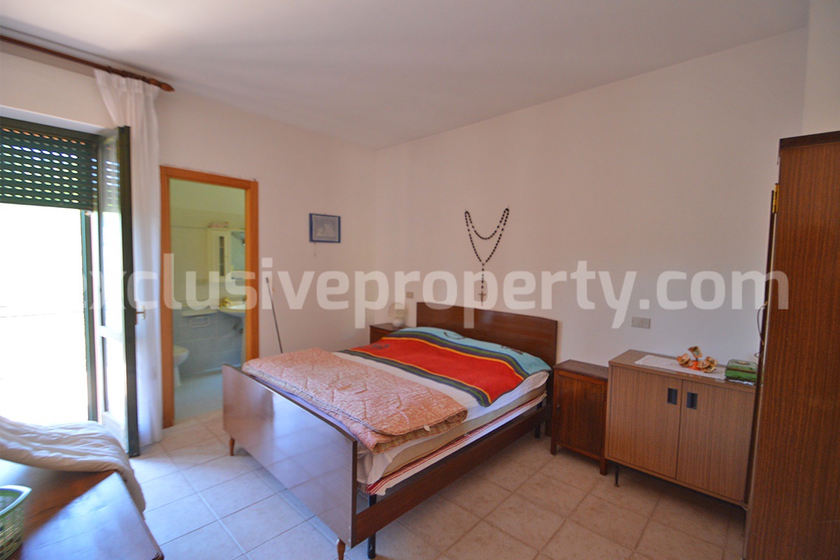 House for Sale in Italy - Charming Habitable Molise Townhouse with Terrace - Views and Great Price