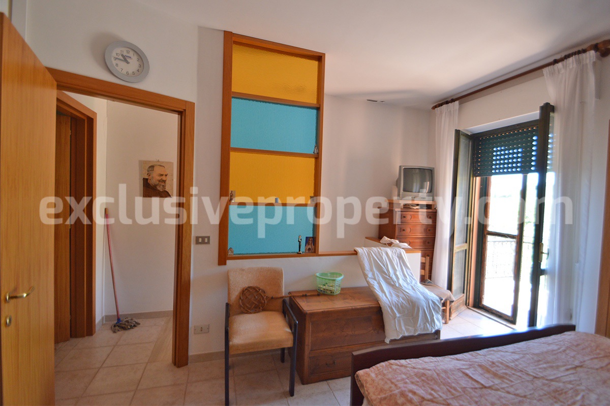 House for Sale in Italy - Charming Habitable Molise Townhouse with Terrace - Views and Great Price