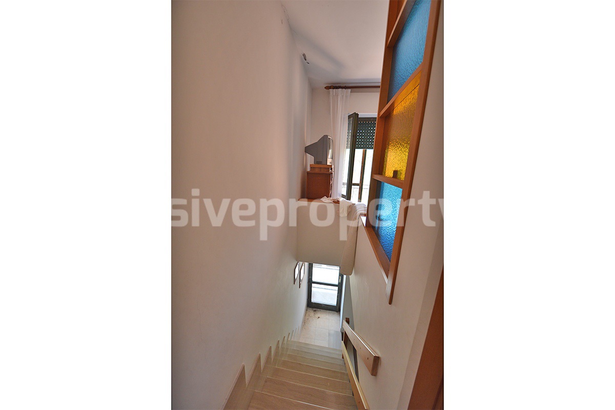 House for Sale in Italy - Charming Habitable Molise Townhouse with Terrace - Views and Great Price