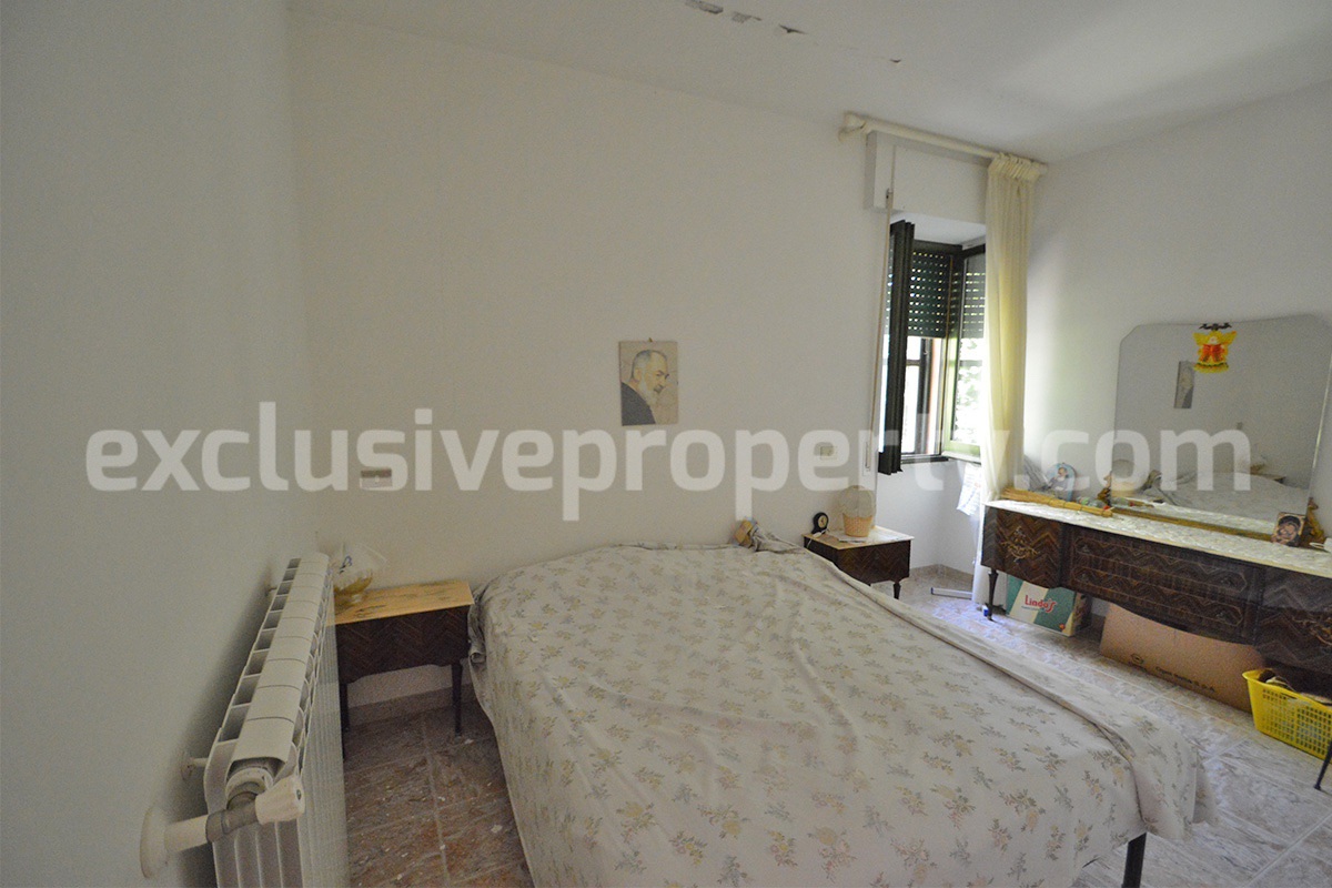 House for Sale in Italy - Charming Habitable Molise Townhouse with Terrace - Views and Great Price