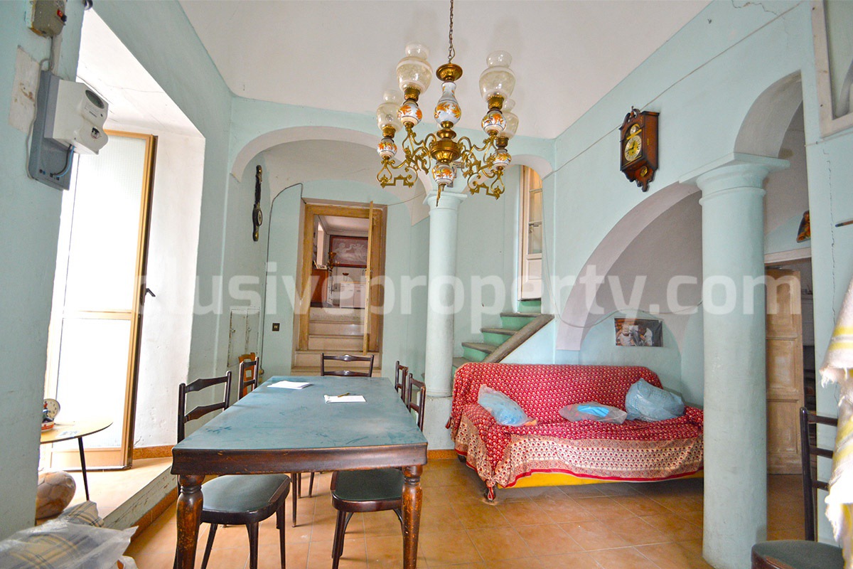 Historic House for Sale in Italy - Character Property with Terrace and Vaulted Cellars near the Adriatic Coast
