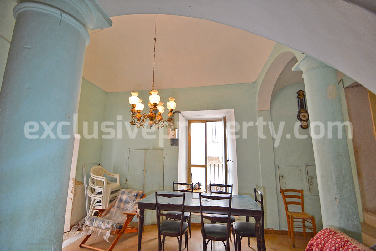 Historic House for Sale in Italy - Character Property with Terrace and Vaulted Cellars near the Adriatic Coast
