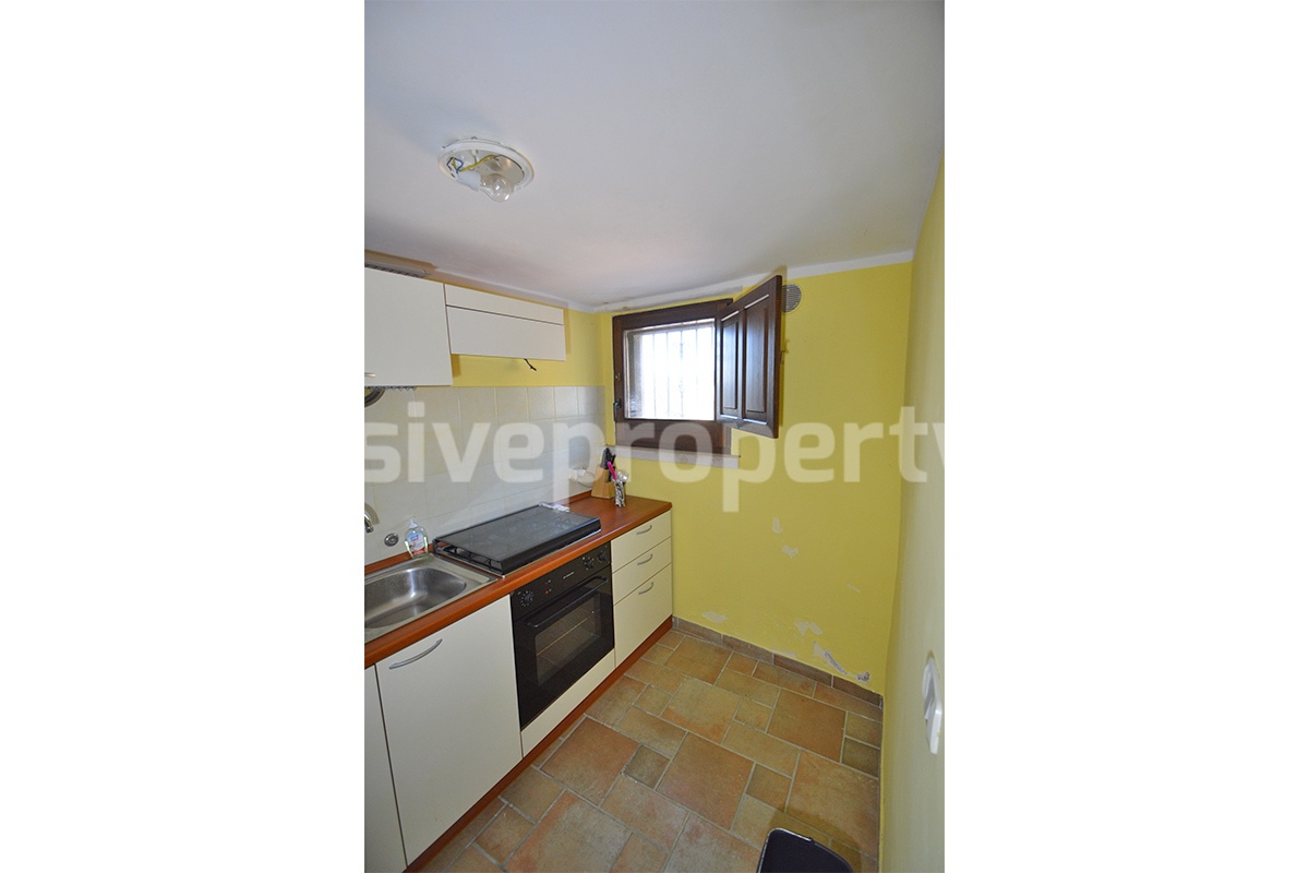 Renovated Stone House for Sale in Italy - Terrace and 5 Hectares of Land with Lake View in Casacalenda - Molise