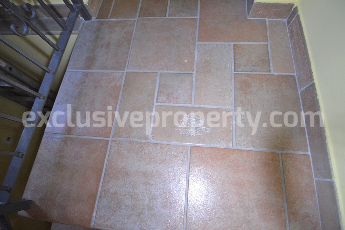Renovated Stone House for Sale in Italy - Terrace and 5 Hectares of Land with Lake View in Casacalenda - Molise