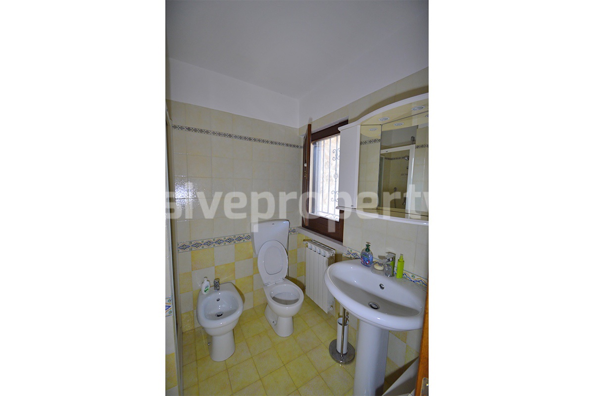 Renovated Stone House for Sale in Italy - Terrace and 5 Hectares of Land with Lake View in Casacalenda - Molise
