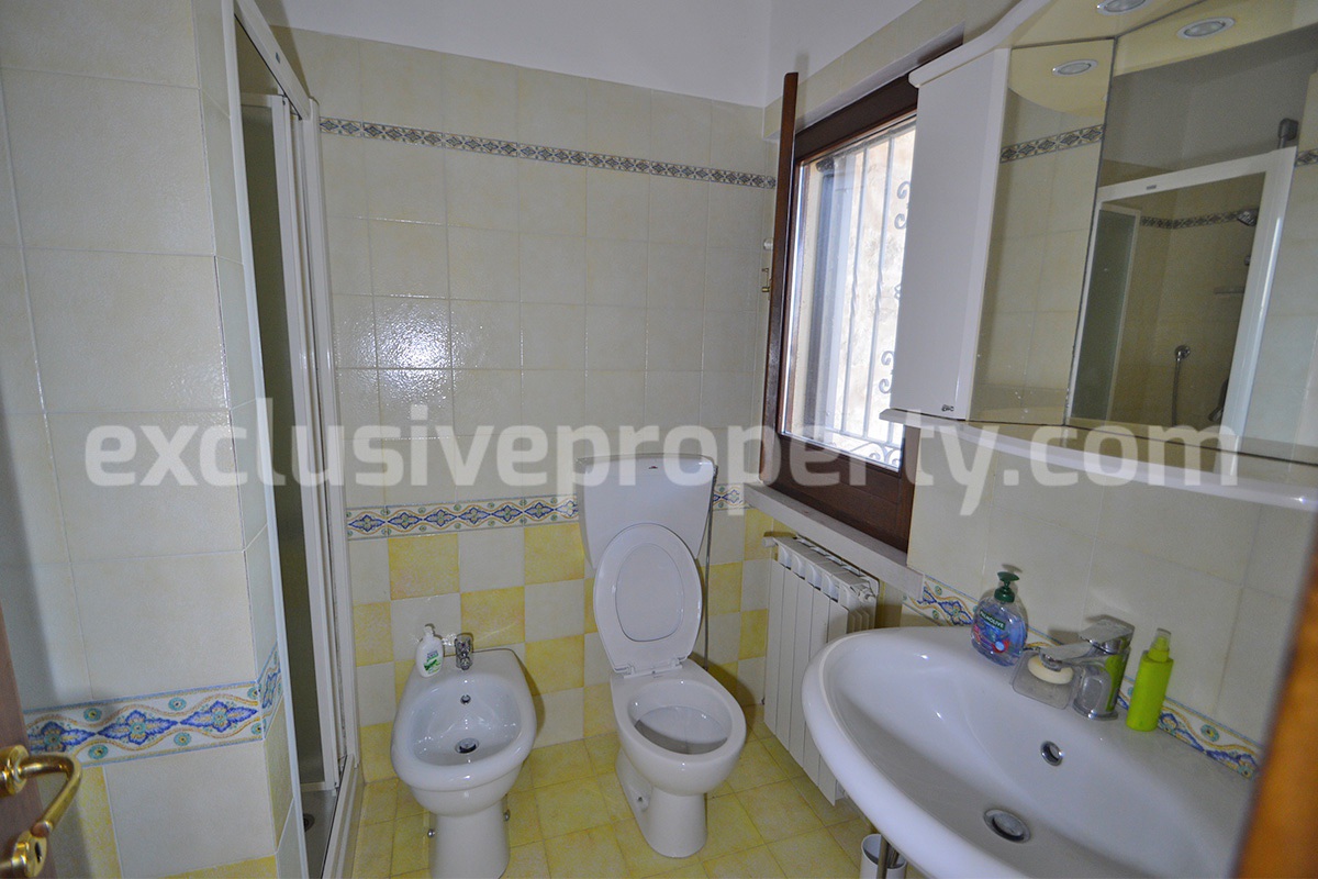 Renovated Stone House for Sale in Italy - Terrace and 5 Hectares of Land with Lake View in Casacalenda - Molise