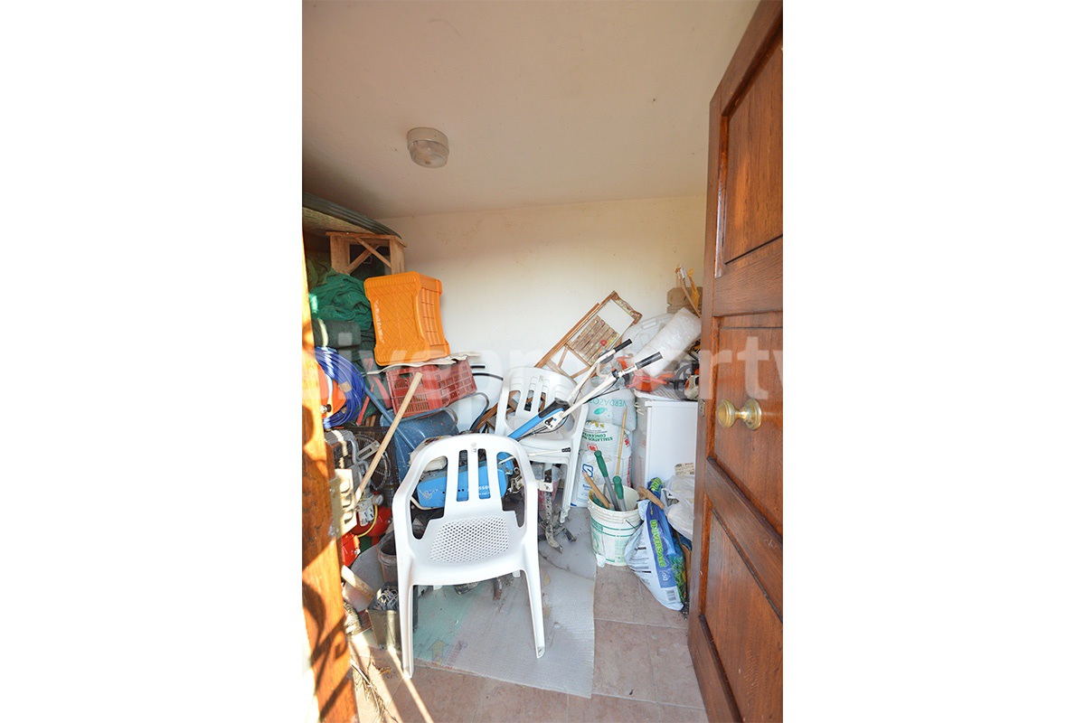 Renovated Stone House for Sale in Italy - Terrace and 5 Hectares of Land with Lake View in Casacalenda - Molise