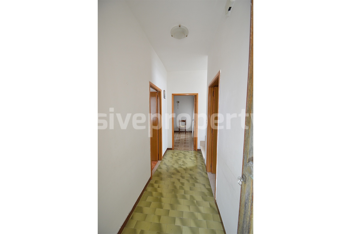 House for Sale in Italy - Habitable 3-Bedroom Townhouse with Cellar in Molise - 30 Min from the Adriatic Coast