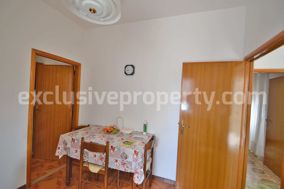 House for Sale in Italy - Habitable 3-Bedroom Townhouse with Cellar in Molise - 30 Min from the Adriatic Coast