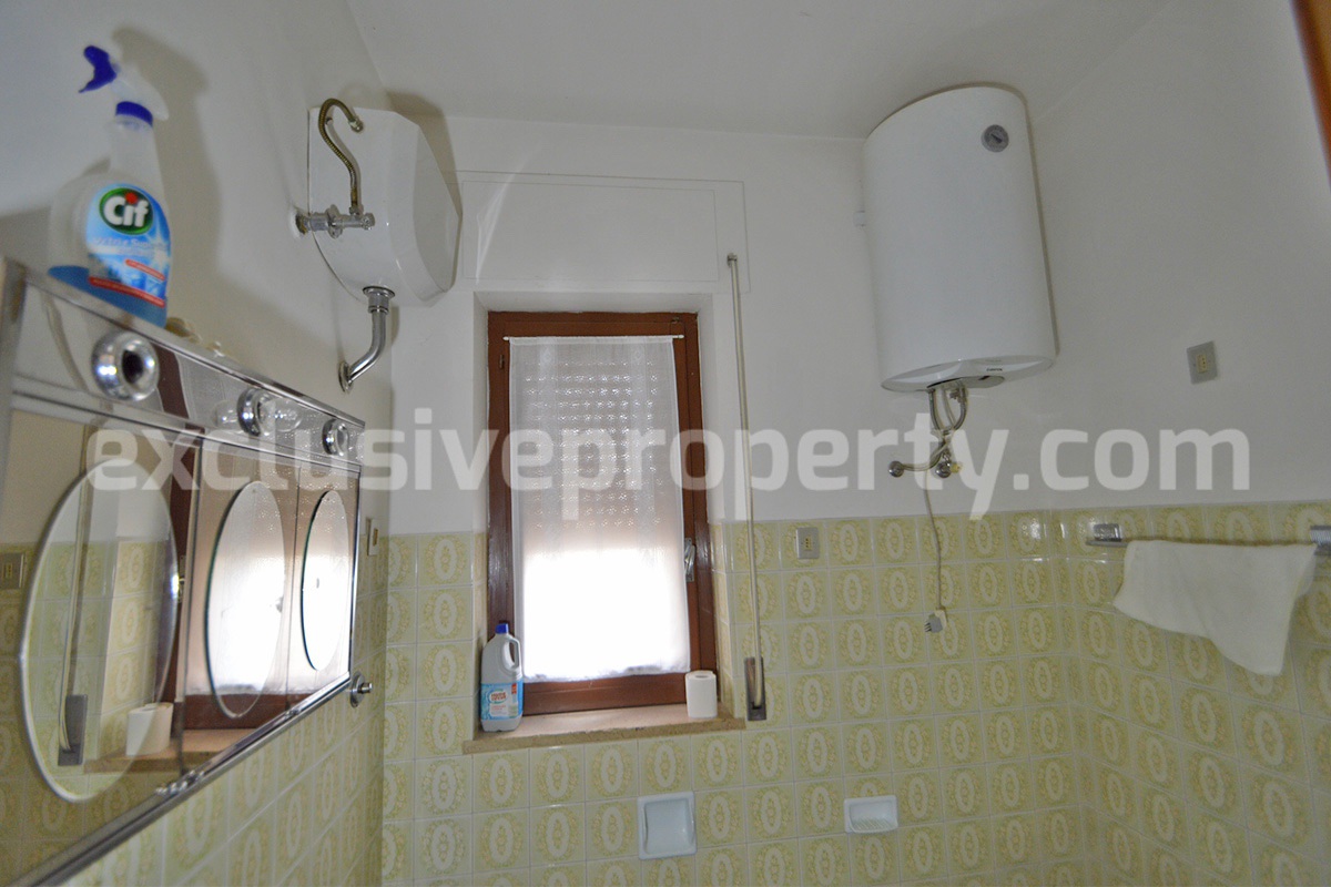 House for Sale in Italy - Habitable 3-Bedroom Townhouse with Cellar in Molise - 30 Min from the Adriatic Coast