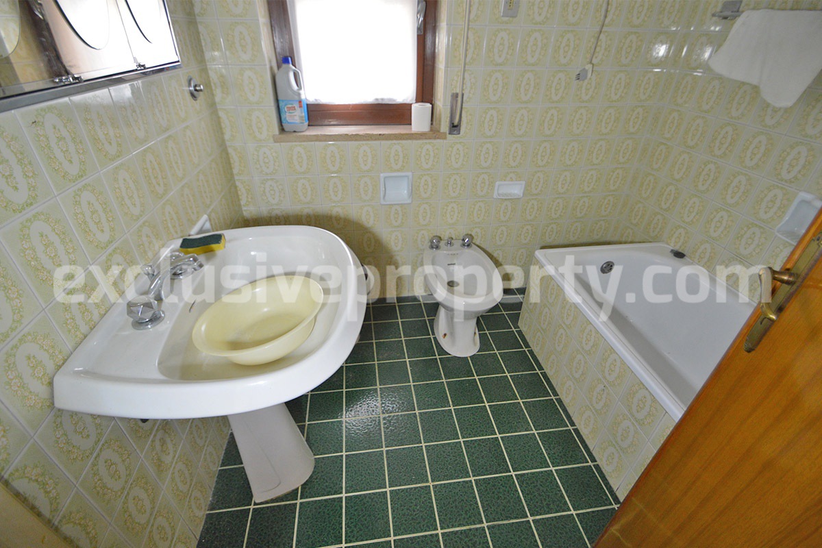 House for Sale in Italy - Habitable 3-Bedroom Townhouse with Cellar in Molise - 30 Min from the Adriatic Coast