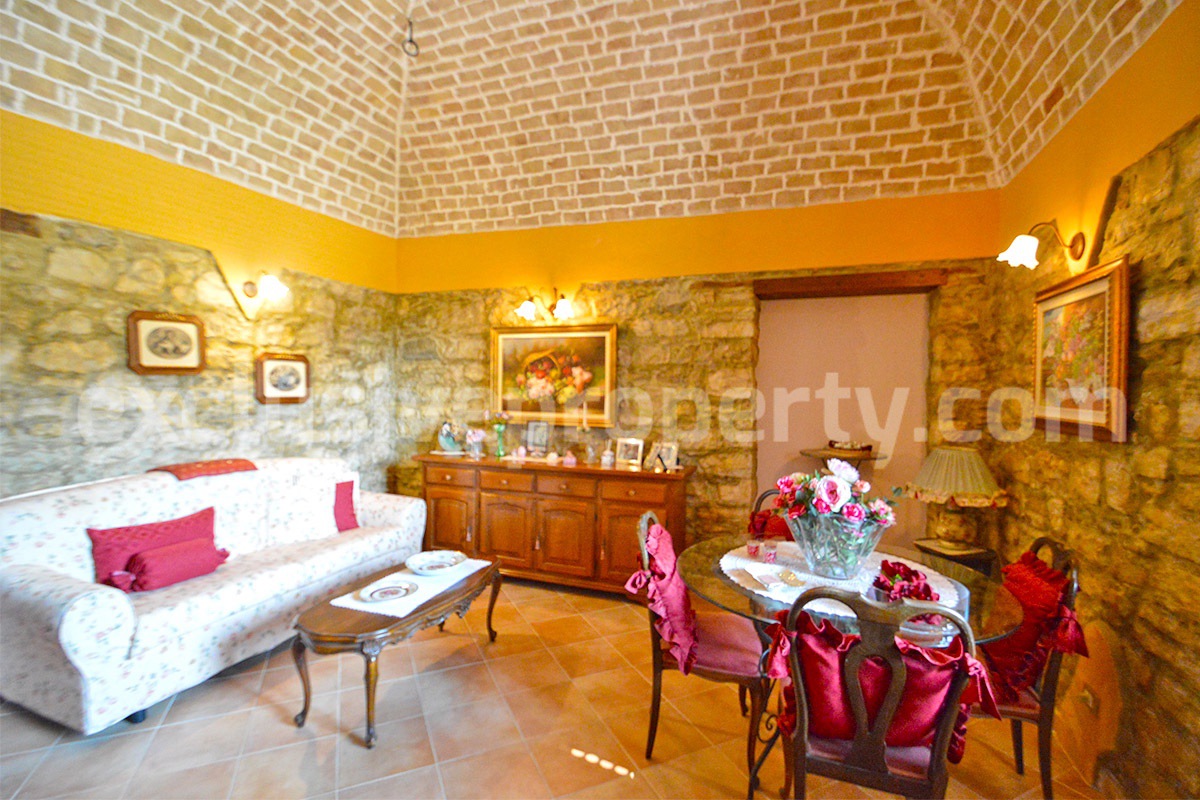 Stunning Properties in Italy - Italian Style Stone House for Sale in Guardialfiera - Molise - Renovated with Garden