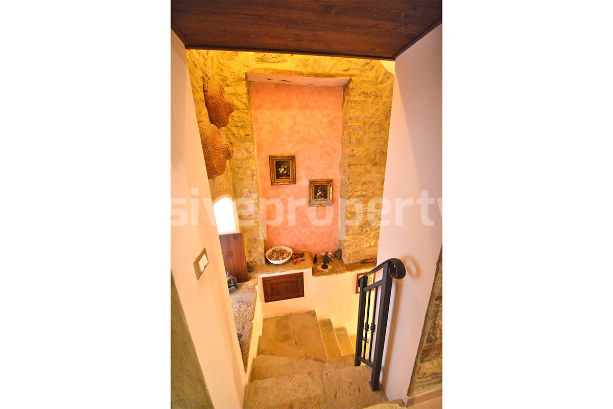 Stunning Properties in Italy - Italian Style Stone House for Sale in Guardialfiera - Molise - Renovated with Garden