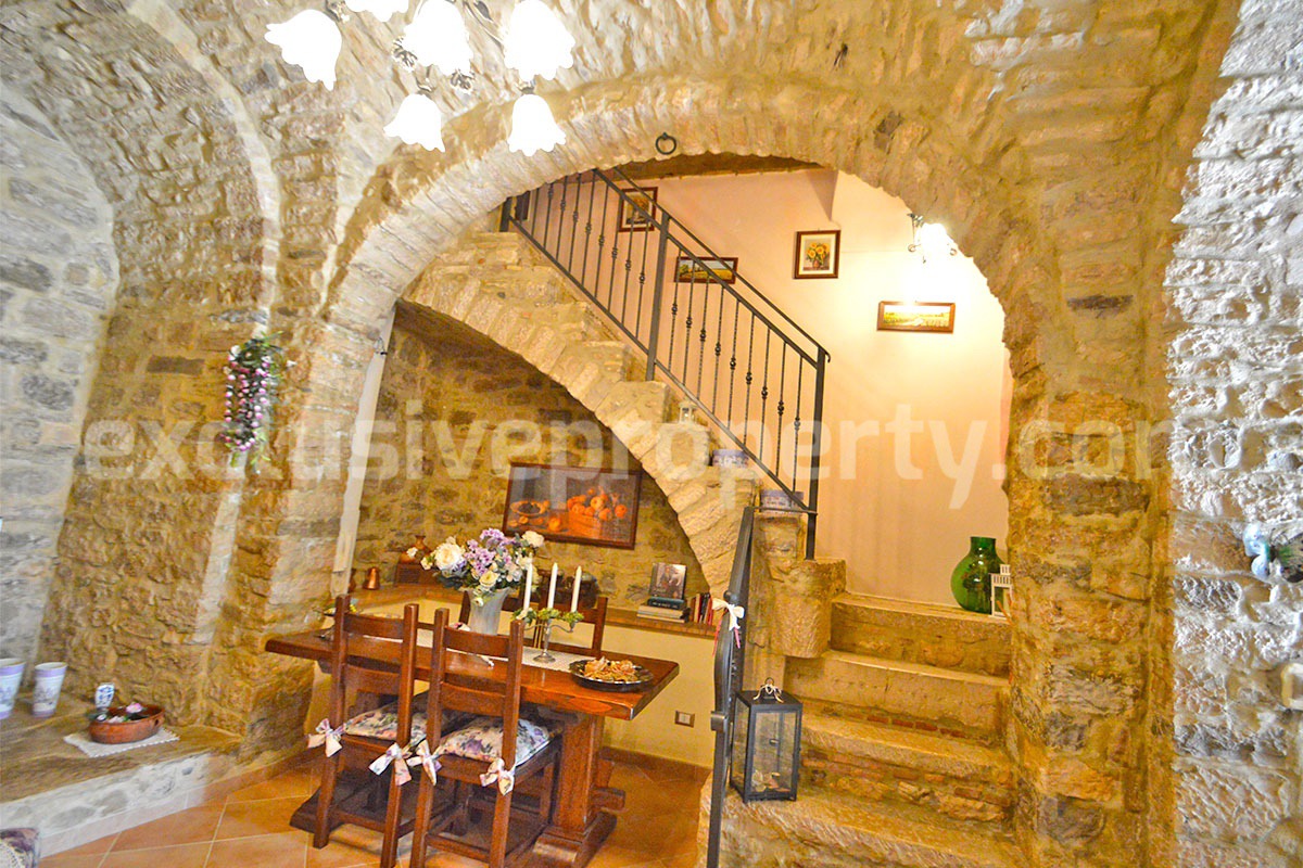 Stunning Properties in Italy - Italian Style Stone House for Sale in Guardialfiera - Molise - Renovated with Garden