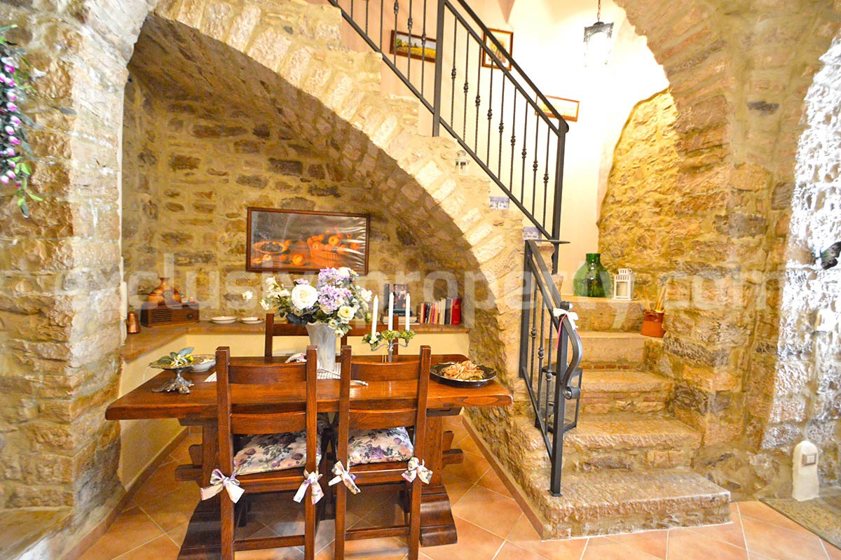 Stunning Properties in Italy - Italian Style Stone House for Sale in Guardialfiera - Molise - Renovated with Garden