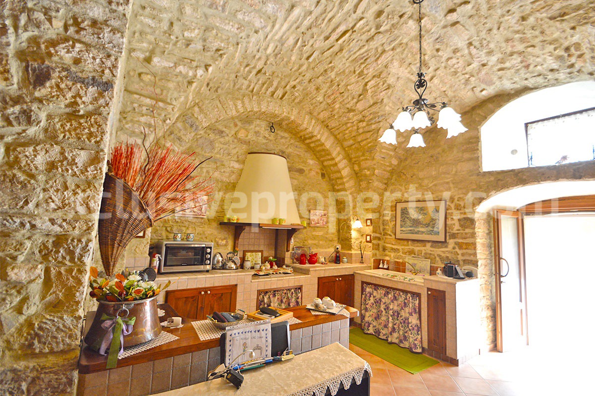 Stunning Properties in Italy - Italian Style Stone House for Sale in Guardialfiera - Molise - Renovated with Garden