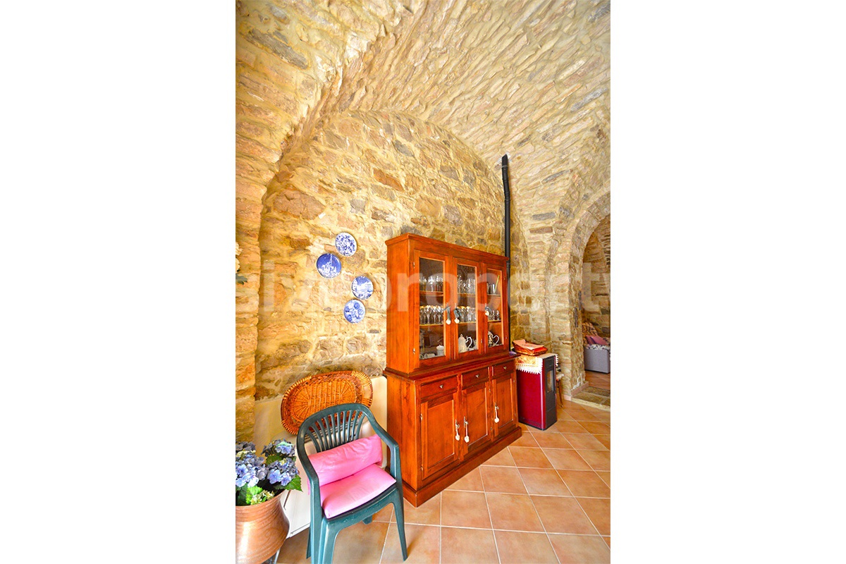 Stunning Properties in Italy - Italian Style Stone House for Sale in Guardialfiera - Molise - Renovated with Garden