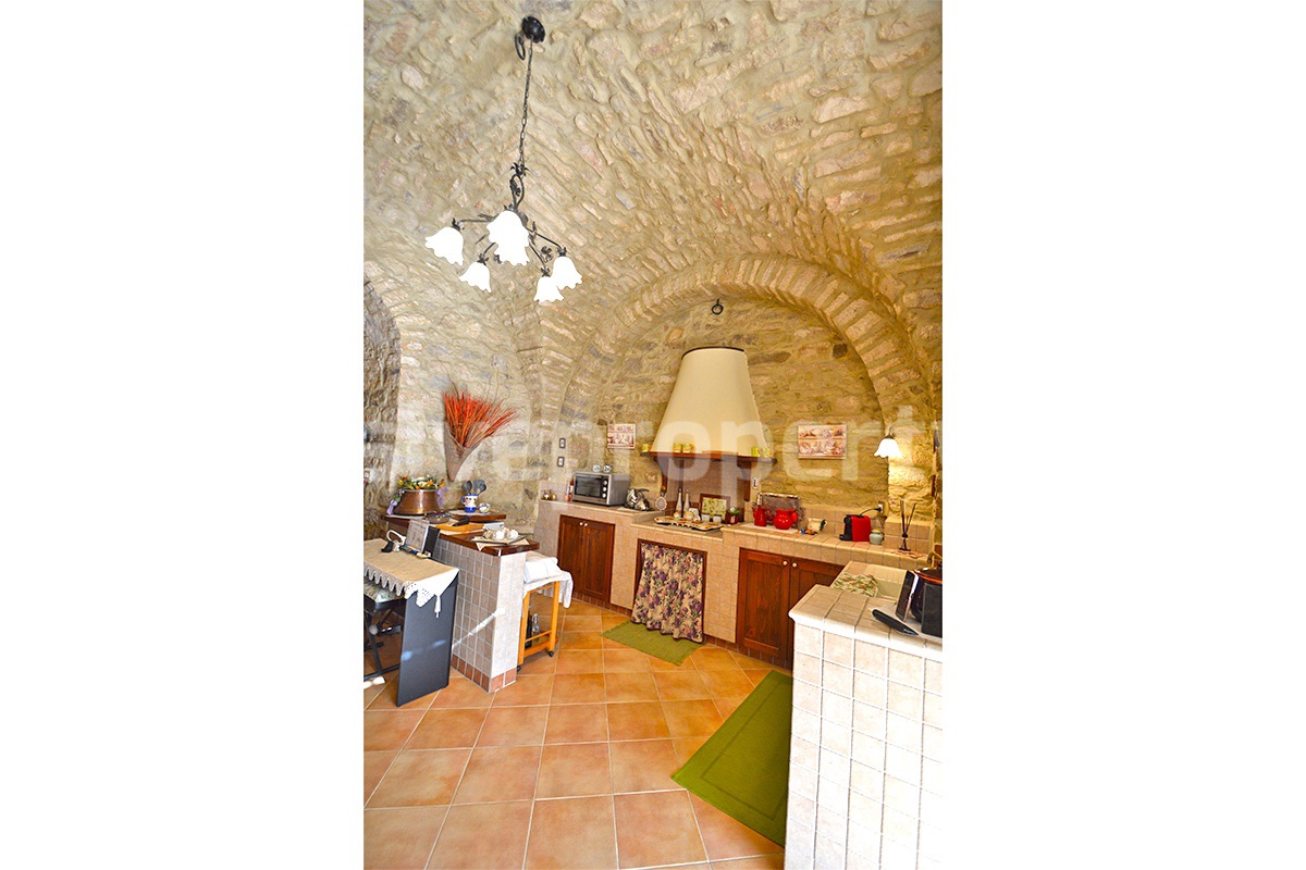 Stunning Properties in Italy - Italian Style Stone House for Sale in Guardialfiera - Molise - Renovated with Garden