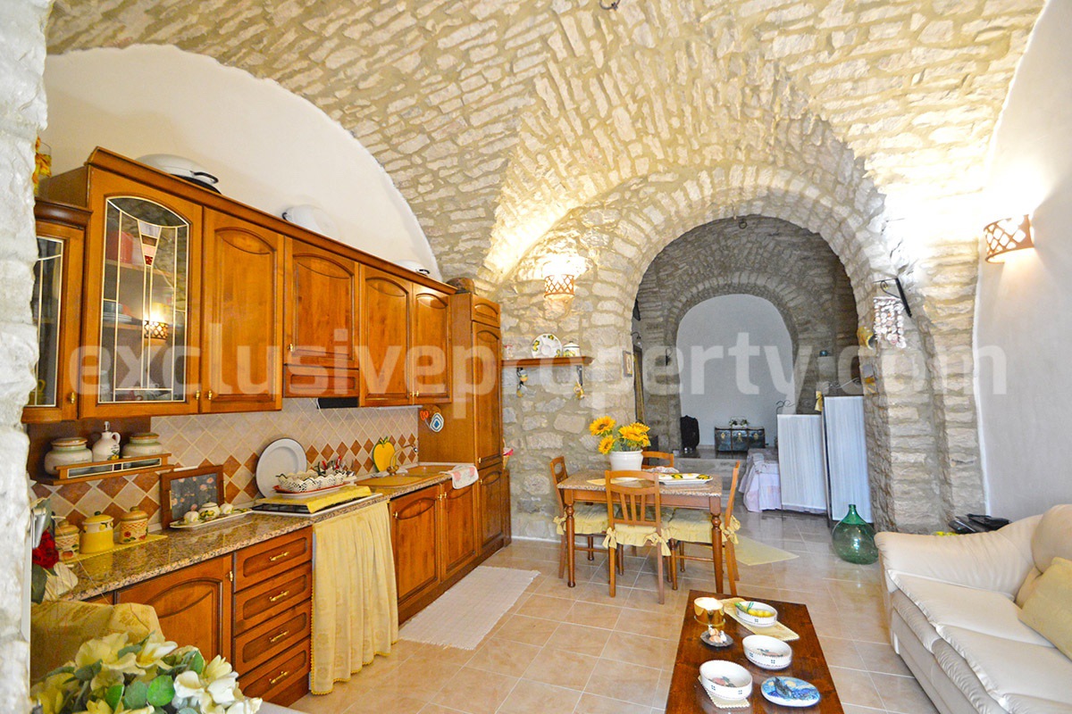 Stunning Properties in Italy - Italian Style Stone House for Sale in Guardialfiera - Molise - Renovated with Garden
