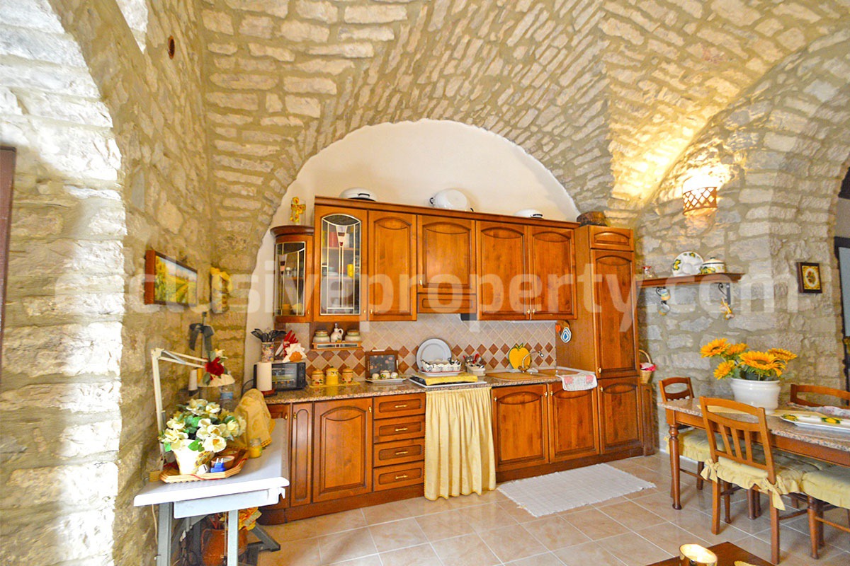Stunning Properties in Italy - Italian Style Stone House for Sale in Guardialfiera - Molise - Renovated with Garden