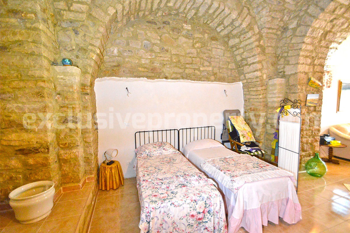 Stunning Properties in Italy - Italian Style Stone House for Sale in Guardialfiera - Molise - Renovated with Garden