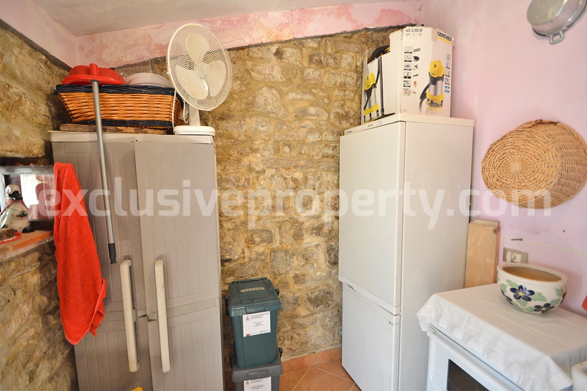 Stunning Properties in Italy - Italian Style Stone House for Sale in Guardialfiera - Molise - Renovated with Garden