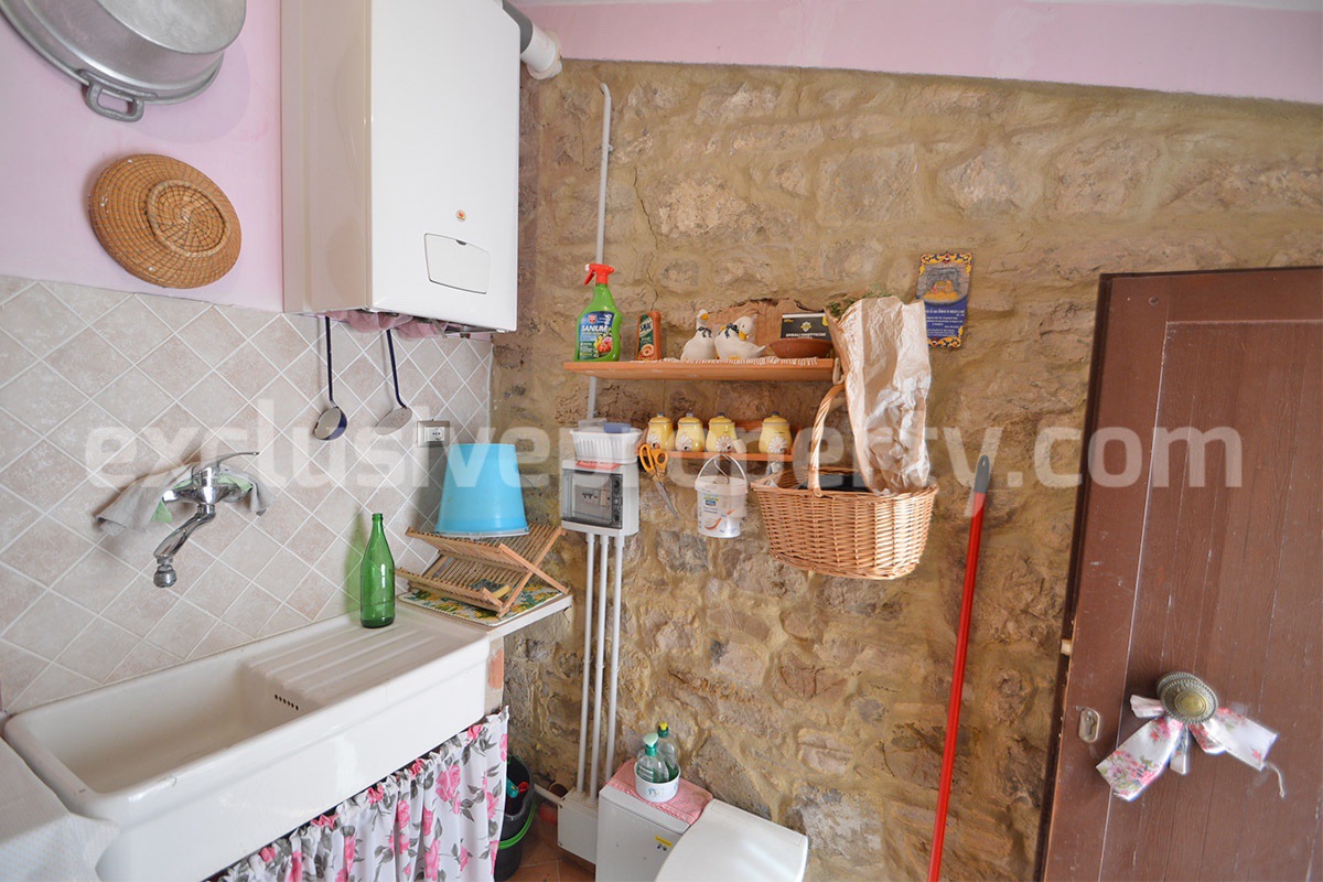 Stunning Properties in Italy - Italian Style Stone House for Sale in Guardialfiera - Molise - Renovated with Garden