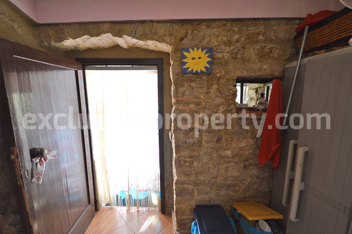 Stunning Properties in Italy - Italian Style Stone House for Sale in Guardialfiera - Molise - Renovated with Garden
