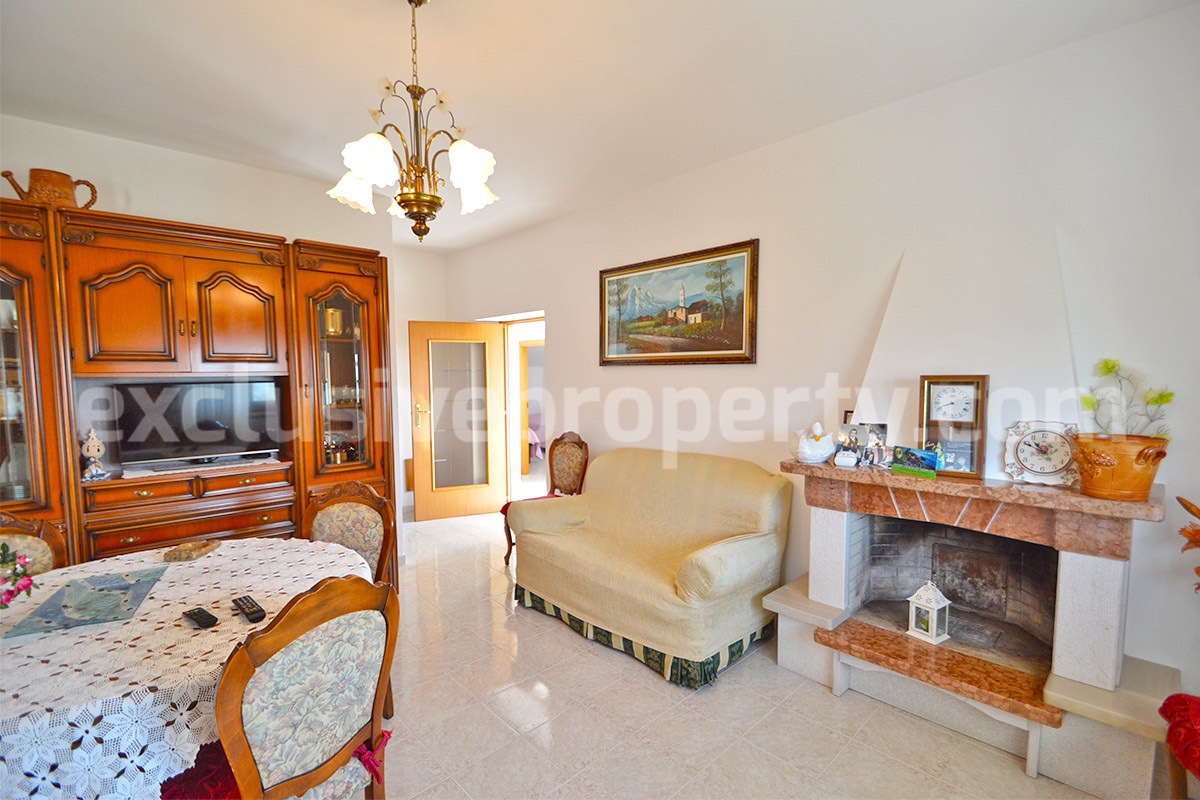 Spacious Country House for Sale in Tavenna - Molise Italy - Land with Olive Trees - Move-In Ready