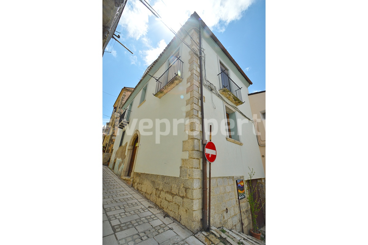 Authentic Italian Home for Sale in Italy - Larino - Molise - Historic Stone House with Original Floors