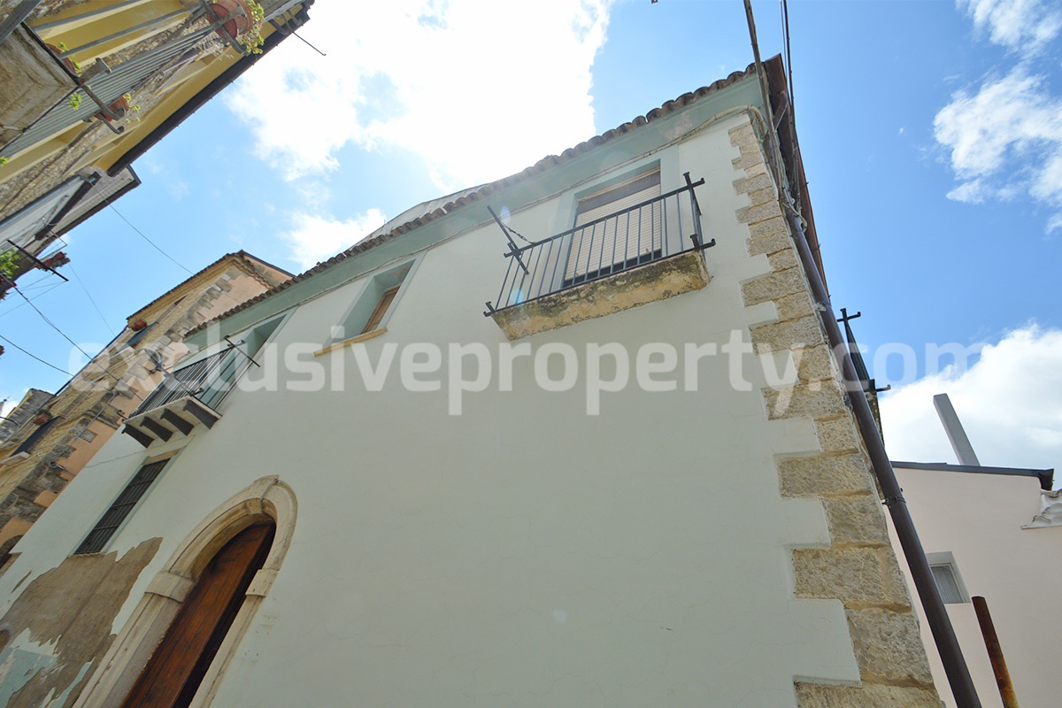 Authentic Italian Home for Sale in Italy - Larino - Molise - Historic Stone House with Original Floors