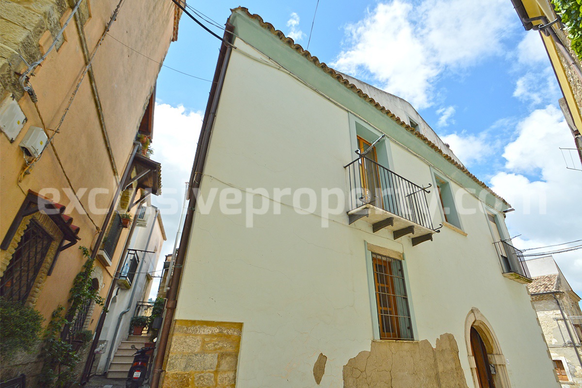 Authentic Italian Home for Sale in Italy - Larino - Molise - Historic Stone House with Original Floors