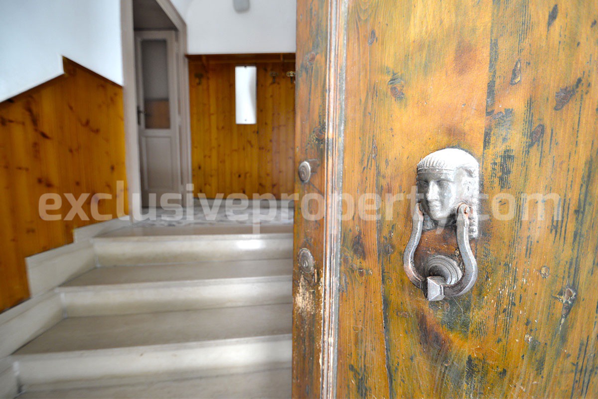 Authentic Italian Home for Sale in Italy - Larino - Molise - Historic Stone House with Original Floors