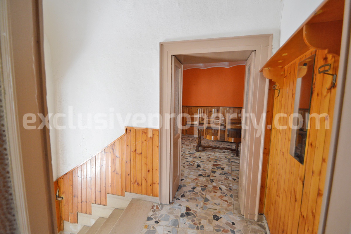 Authentic Italian Home for Sale in Italy - Larino - Molise - Historic Stone House with Original Floors